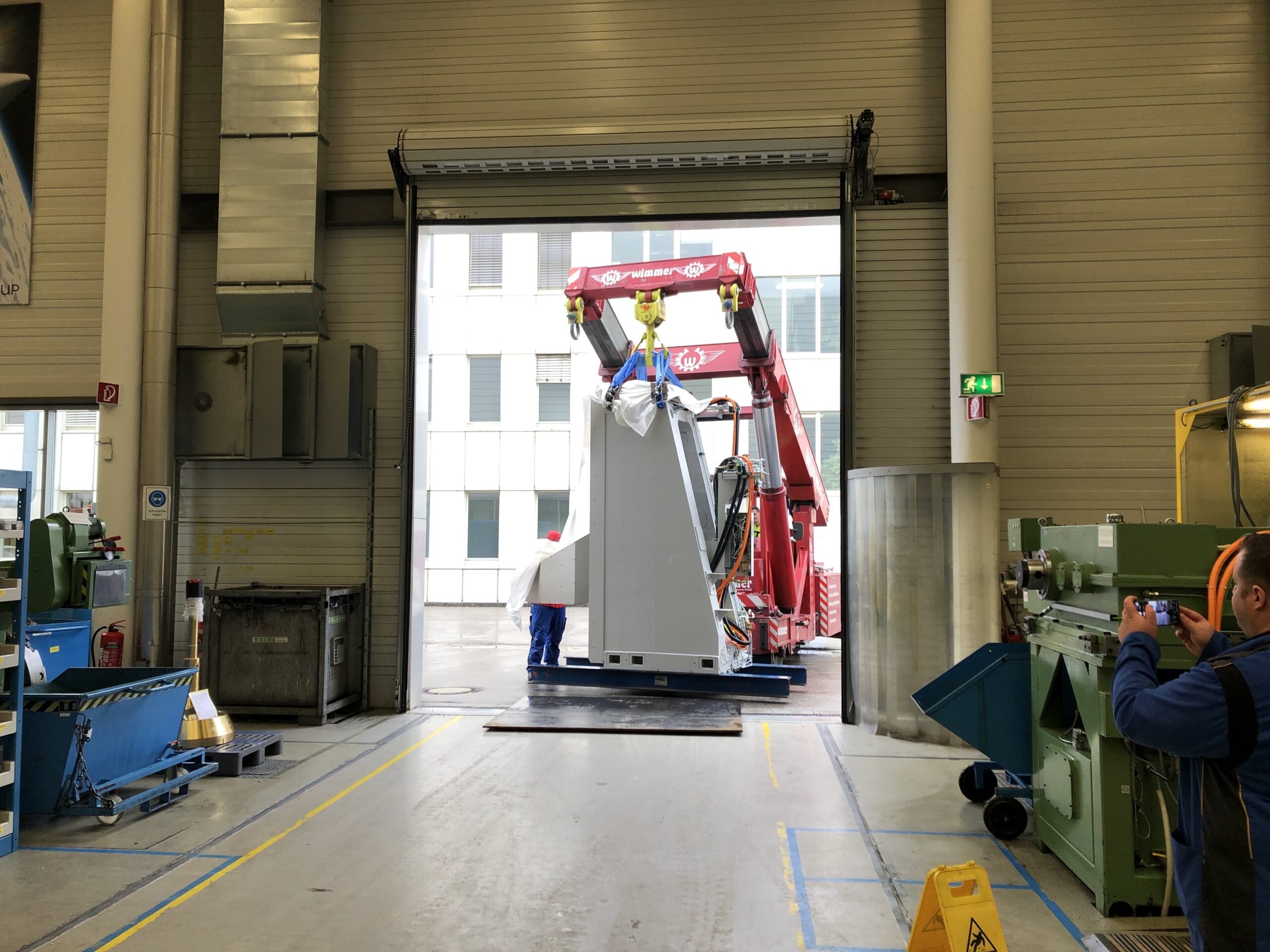 Maschinen Auf-/Umstellung